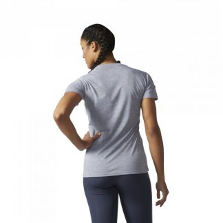 wholesale usc jerseys adidas Women\'s Ultimate Training Tee - Grey Heather mens nfl jerseys cheap
